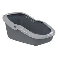 Peewee Ecominor med sprättkant Grå