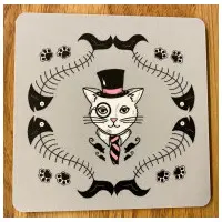 Glasunderlägg Mister