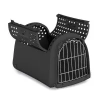 Transportbur 2:nd Life open svart