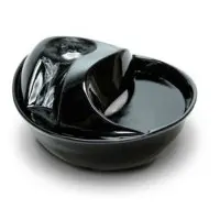 Raindrop vattenfontän svart keramik, 1,8 liter