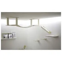 Takmonterad kattlekplats TOP XL