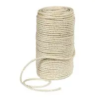 Klöspelare extra sisalrep (100 meter)