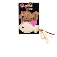 Kattleksak Natural 2-pack Fiskar