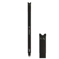 Erasable gel pen katt svart