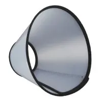 Halskrage med karborreband, S-M: 30-37 cm/14 cm