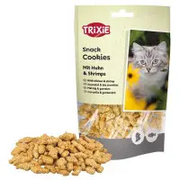 Kattgodis cookies med kyckling och räkor