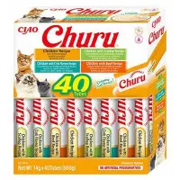 Churu Kattgodis 40-pack Chicken