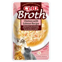 Churu Sidedish Broth med Kyckling och Lax