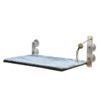 Fönsterbädd kattsäng med sugproppar