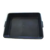 Mindre kattlåda svart