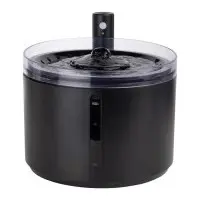 Sladdlös kattfontän District 70 FLOW svart