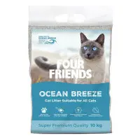 FourFriends Kattsand OceanBreeze 10 kg