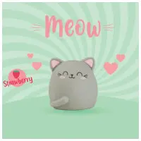 Suddgummi katt med doft