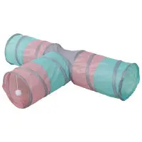 Kattleksak kattunnel Triangel 80 cm