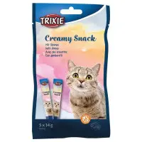 Creamy Snack kattgodis med räkor
