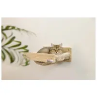 Väggmonterad katthammock Timber