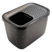 Kattlåda HOPIN Black Marble