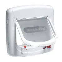 Petsafe Deluxe kattlucka med magnetlås