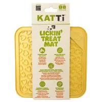 Katti fodermatta gula hjärtan