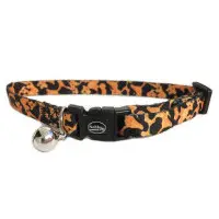 Katthalsband leopardprint