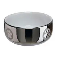 Keramikskål i silver