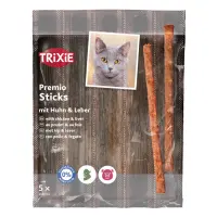 Kattgodis Premio Sticks med fågel & lever