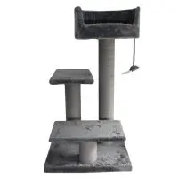 Klösmöbel ljusgrå tre våningar