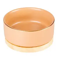 Kattmatskål Stone Timber Rosa