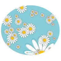 Lucky-Kitty Underlägg Blå