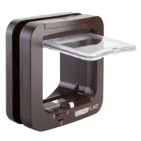 Kattlucka Sureflap microchip brun