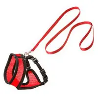 Original Harness Röd med svart söm Large