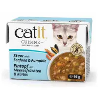 CatIt Cuisine stew seafood, tuna & pumpkin