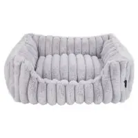 Kattsäng Grey Ripple Square