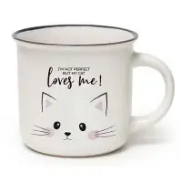 Mugg porslin MEOW