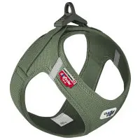 Curli Vest sele Clasp Air-Mesh Moss Green Strl XS
