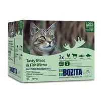 Bozita Feline mix gele kött&fisk 12 x 85 gram