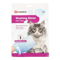 Tvätthandske för katt