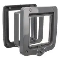 Kattlucka 4-vägs grå med 2 tunnlar