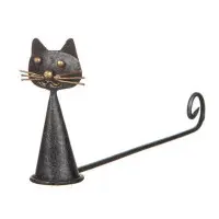 Ljussläckare katt i hamrad plåt