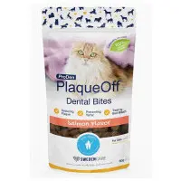 Plaque Off dental bites Katt, Lax