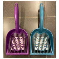 Litter lifter Beamer kattlådespade (stor) - Teal (blå)