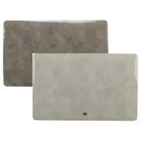 Matskålsunderlägg Läder-look - Ljus läderlook