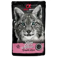 Kattmat Alpha Spirit portionspåse Ham Mousse, 85 g