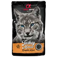 Kattmat Alpha Spirit portionspåse Turkey Mousse, 85 g
