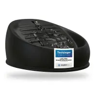 Lucky-Kitty keramik vattenfontän matt svart