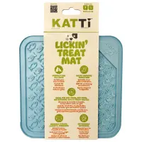 Katti fodermatta blå fiskar