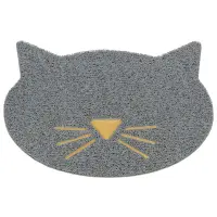 Matta till kattlåda, kattansikte, 42 cm