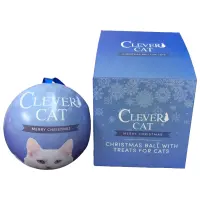 Julgranskula med kattgodis, Clever Cat